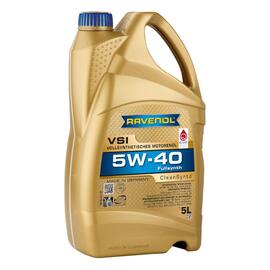 Моторное масло RAVENOL VSI SAE 5W-40 (5л), Объем, л: 5, фото 