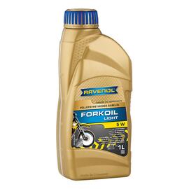 Вилочное масло RAVENOL FORKOIL Light 5W (1л), фото 