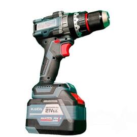 Шуруповерт-электробур Kaida BID 3, 21V, 180 Нм, 2 х 8Ah в кейсе, фото 