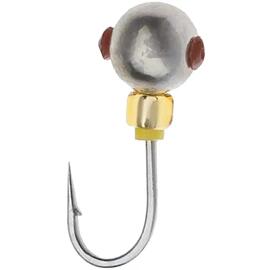 Мормышка Diskus 1035 Шар с отверстием сер, фото 