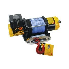 Лебедка T-max ATWPRO6000 c синтетическим тросом, фото 