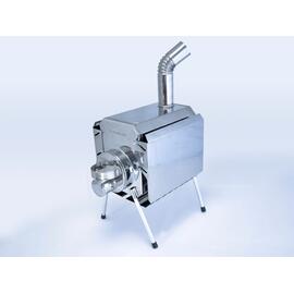 Печка для палатки "Турист" 15л с 3д-экранами (Встроеенный искрогаситель), фото 