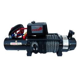 Лебедка ZUBR EWB12500S SR с синтетическим тросом, фото 