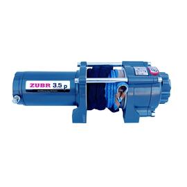 Лебедка ZUBR EWP3500A SR с синтетическим тросом, фото 