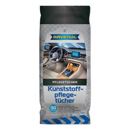 Салфетки влажные RAVENOL для ухода за интерьером автомобиля (30 шт.), фото 
