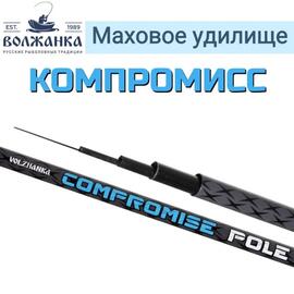 Удилище б/к "Волжанка Компромисс" 4.0м (4 секции) тест до 30г, фото 