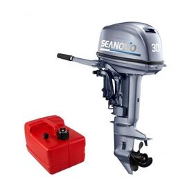 Лодочный мотор 2T Seanovo SN 30 FHS, в комплекте с выносным баком 12л, фото 