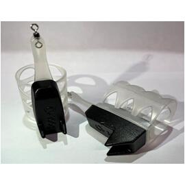 Фидерная кормушка С+ "РЕКА (клыки) овал" (40г), Вес, гр: 40, фото 