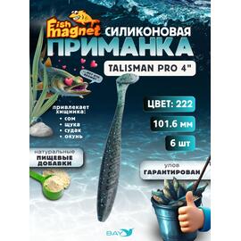 Силиконовые приманки Fish Magnet Talisman Pro 4" (102 мм) цвет 222, Вес, гр: 4.5, Расцветка: 222, фото 