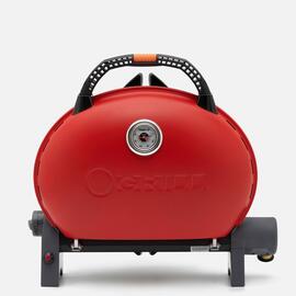 Портативный газовый гриль O-GRILL500 MT красный (в комплекте адаптер тип А) - с термометром, Цвет.: красный, Вес: 9.3 кг, фото 