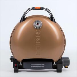 Портативный газовый гриль O-GRILL700T золотой (в комплекте адаптер тип А), Цвет.: золотой, Вес: 11.7 кг, фото 