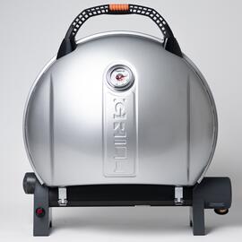 Портативный газовый гриль O-GRILL900МT серебро (в комплекте адаптер тип А), фото 