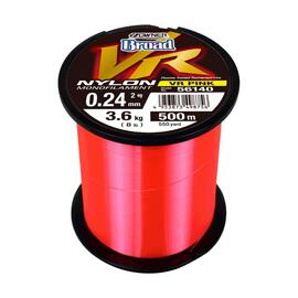 Леска OWNER Broad VR Pink Nylon 500м 0,24мм 3,6кг, Цвет.: розовый, Диаметр лески: 0,24 мм, Размотка: 500 м, фото 