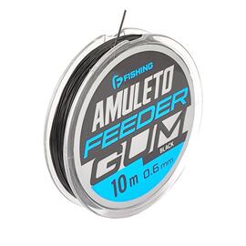 Амортизатор для фидера F-FISHING Feeder Gum Amuleto 10м d0,6мм, Диаметр, мм: 0,6, фото 