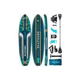 Сапборд Skatinger Leafy Expedition Green, Цвет.: зеленый, Толщина: 15 см, фото 
