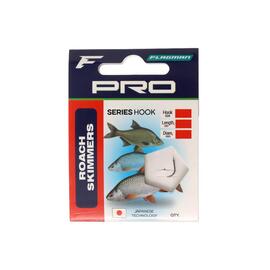 Готовый поводок Flagman Pro Roach Skimmers Hooks №16, фото 
