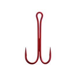 Двойник Flagman Double Hook Long SS Red №6, фото 