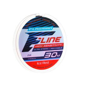 Леска Flagman F-Line Ice Red 30 м, 0,12 мм, фото 