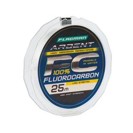 Леска Flagman Ardent Fluorocarbon 25м 0.28мм, фото 