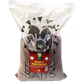 Lion Baits Пеллетс карповый (палтус, цв. -бордовый) 12мм - 15 кг, Вкус: палтус, Вид рыбы: Карп, Диаметр (мм): 12, фото 