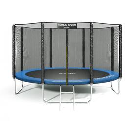 Батут Atlas Sport 435 см (14ft) BASIC с лестницей BLUE, Диаметр батута: 435 см (14ft), Цвет: синий, фото 