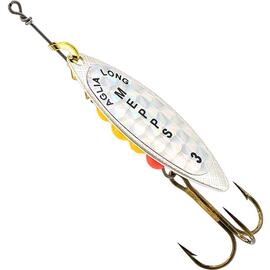 Блесна Mepps Aglia Long Rainbow 3 AG серебро/бел.наклейка 11,5g    (E43), Цвет: Silver, Вес блесны (г): 11.5, фото 