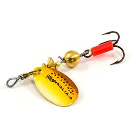 Блесна Mepps Aglia BROWN 0 TROUT 2,5g    (B09), Цвет: Brown, Вес блесны (г): 2,5, фото 