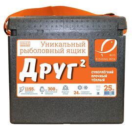 Рыболовный ящик Camping World Друг 2 25 л Черный, Цвет: черный, Объем, л: 25, фото 