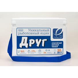 Рыболовный ящик Camping World Друг 20 л Белый, Цвет: белый, Объем, л: 20, фото 