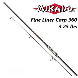 Удилище карповое Mikado FINE LINER CARP 360 3.25 lbs, фото 