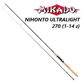 Спиннинговое удилище Mikado NIHONTO ULTRALIGHT 270 (1-14 г), фото 