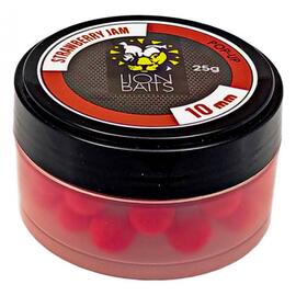 Lion Baits Бойл (pop-up) Strawberry Jam 10 мм - 25 г, Вкус для группировки: STRAWBERRY JAM, фото 