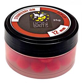 Lion Baits Бойл (pop-up) Strawberry Jam 12 мм - 25 г, Вкус для группировки: STRAWBERRY JAM, фото 