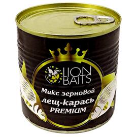 Lion Baits Зерновая смесь микс PREMIUM "Лещ-Карась" - 430мл, Вкус: Лещ-Карась, фото 