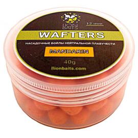Lion Baits Бойлы нейтральной плавучести Wafters MANDARIN Мандарин 12 мм 40 гр, Вкус: Мандарин, Диаметр (мм): 12, фото 