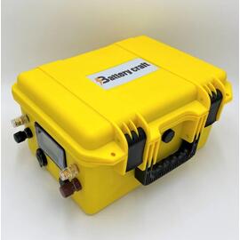 Аккумулятор BatteryCraft Lifepo4 12V 230Ah BMS 100 A c Bluetooth (желтый корпус), фото 
