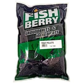 FishBerry Пеллетс форелевый Pellets Trout 4 мм - 1 кг, фото 