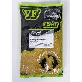 Прикормка GREEDY FISH ЛАЙТ ФИДЕР КАРП КУКУРУЗА, фото 