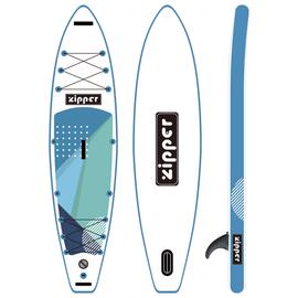 Надувная доска ZIPPER SUP Board (Сап Борд) Sx LINE 12'6'' TURING BLUE, фото 