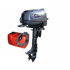 Лодочный мотор Sea-Pro (Сеа Про) F5S с внешним баком на 12 л, фото 