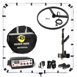Глубинный металлоискатель Golden Mask Deep Hunter Pro 5 рамка 125х125 см + катушка 58 см (Pack 4), фото 