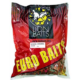 Lion Baits Спод-микс смесь SPOD MIX (Клубника) 5 кг, Вкус: клубника, фото 