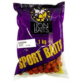 Lion Baits Бойлы тонущие серии SPORT BAITS 20 мм Мандарин - 1 кг, Вкус для группировки: Мандарин, фото 