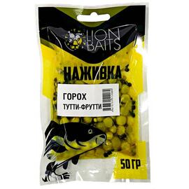 LION BAITS Горох насадочный "Наживка" натуральный "Тутти-Фрутти" 50гр, фото 