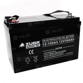 Аккумулятор ZUBR MARINE GEL (100 Ah,12 V) GEL, фото 