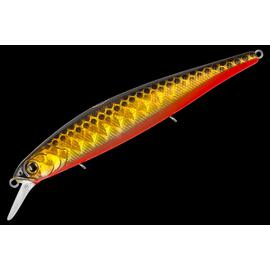 Воблер TsuYoki FLIRT 115SP, 16,5 г, 115 мм, загл. 1,0 - 1,8 м, TS264G, Цвет: TS264G, Вес воблера (г): 16,5, Длина воблера (мм): 115, Тип воблера: Минноу, Тип плавучести воблера: суспендер, Штрихкод: 4627138879, Количество крючков: 3, фото 