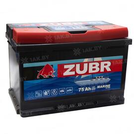 Аккумулятор ZUBR MARINE (75 Ah) , 12 V Обратная, R+ L3 ZM750, фото 