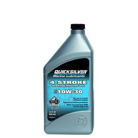 Моторное масло (4-х тактное) QuickSilver Marine Engine Oil Sae 10W30 1L, фото 