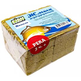 Fishberry Жмых кукурузный Макуха "Ваниль. Река 3 часа+" 12шт, фото 