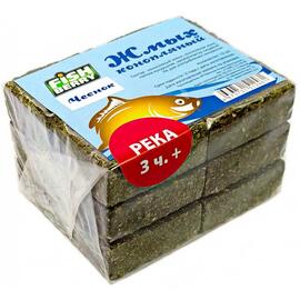 Fishberry Жмых конопляный Макуха "Чеснок. Река 3 часа+" 12шт, фото 